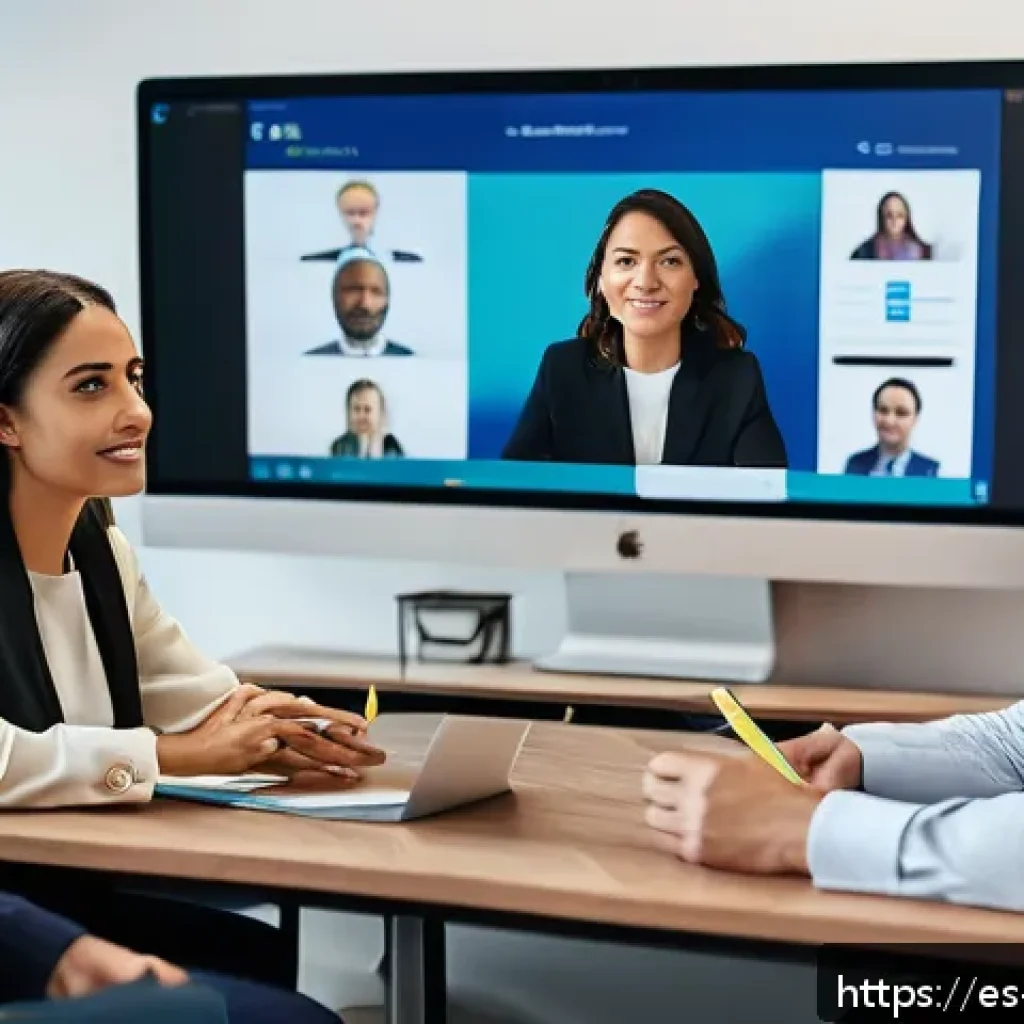 피드백과 직무 성과의 연관성 - A diverse group of professional colleagues in a modern office setting engaged in active listening du...